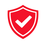 create a matching shieldcheck icon in red